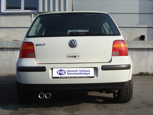 FOX VW Golf IV Endschalldämpfer - 2x76 Typ 13