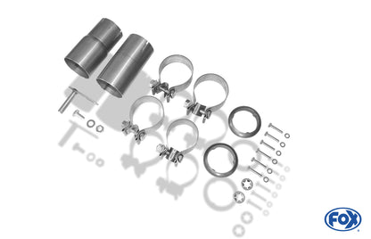 FOX VW Golf VI Endschalldämpfer Ausgang rechts/links - 1x90 Typ 25 rechts/links