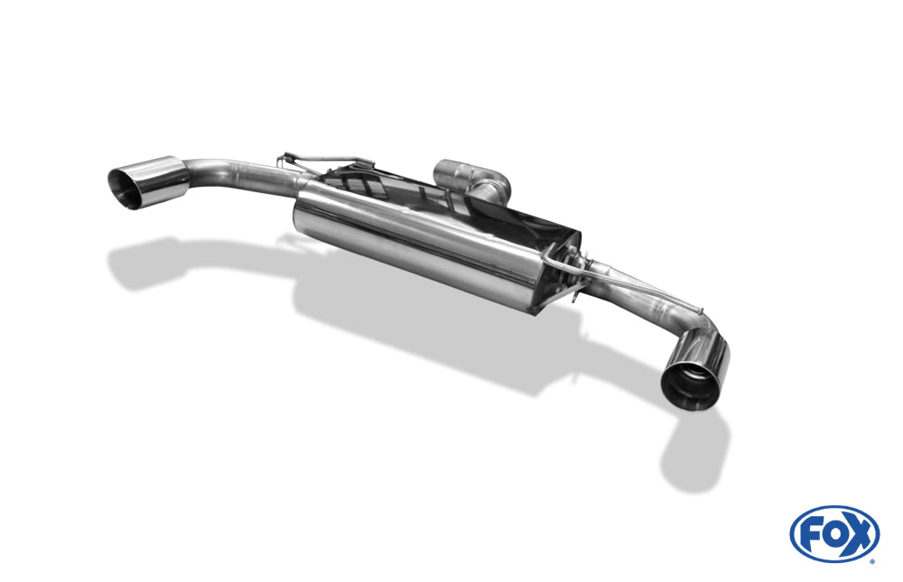 FOX VW Golf VI Endschalldämpfer Ausgang rechts/links - 1x90 Typ 25 rechts/links