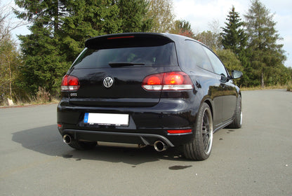 FOX VW Golf 6 GTI + Cabrio Endschalldämpfer Ausgang rechts/links - 1x100 Typ 25 rechts/links