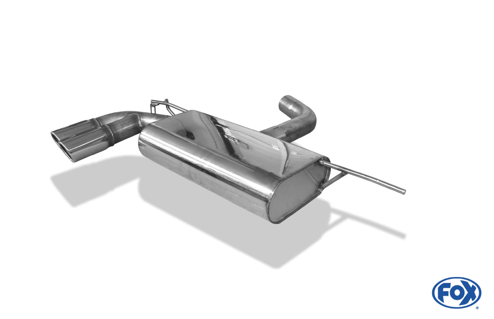 FOX Seat Leon 5F Endschalldämpfer einseitig - 2x80 Typ 16