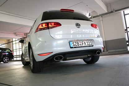 FOX VW Golf VII - mit starrer Hinterachse Endschalldämpfer rechts/links - 160x90 Typ 38 rechts/links