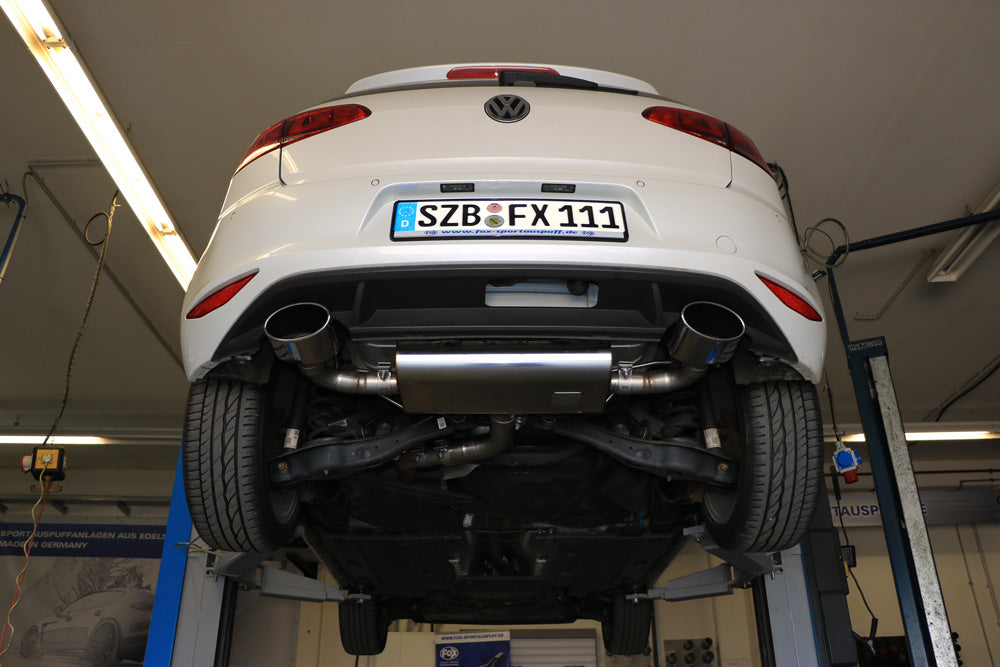 FOX VW Golf VII  - Einzelradaufhängung Endschalldämpfer rechts/links - 160x90 Typ 38 rechts/links