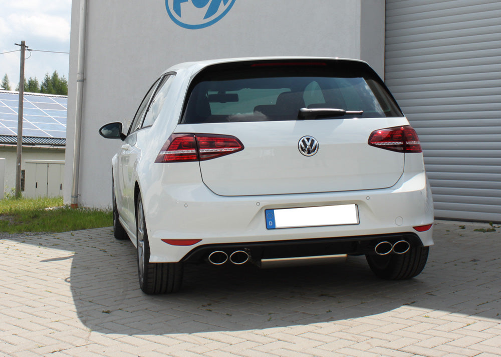 FOX VW Golf VII  - Einzelradaufhängung - R-Optik Endschalldämpfer rechts/links - 2x115x85 Typ 32 rechts/links