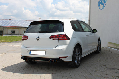 FOX VW Golf VII  - Einzelradaufhängung - R-Optik Endschalldämpfer rechts/links - 2x115x85 Typ 32 rechts/links