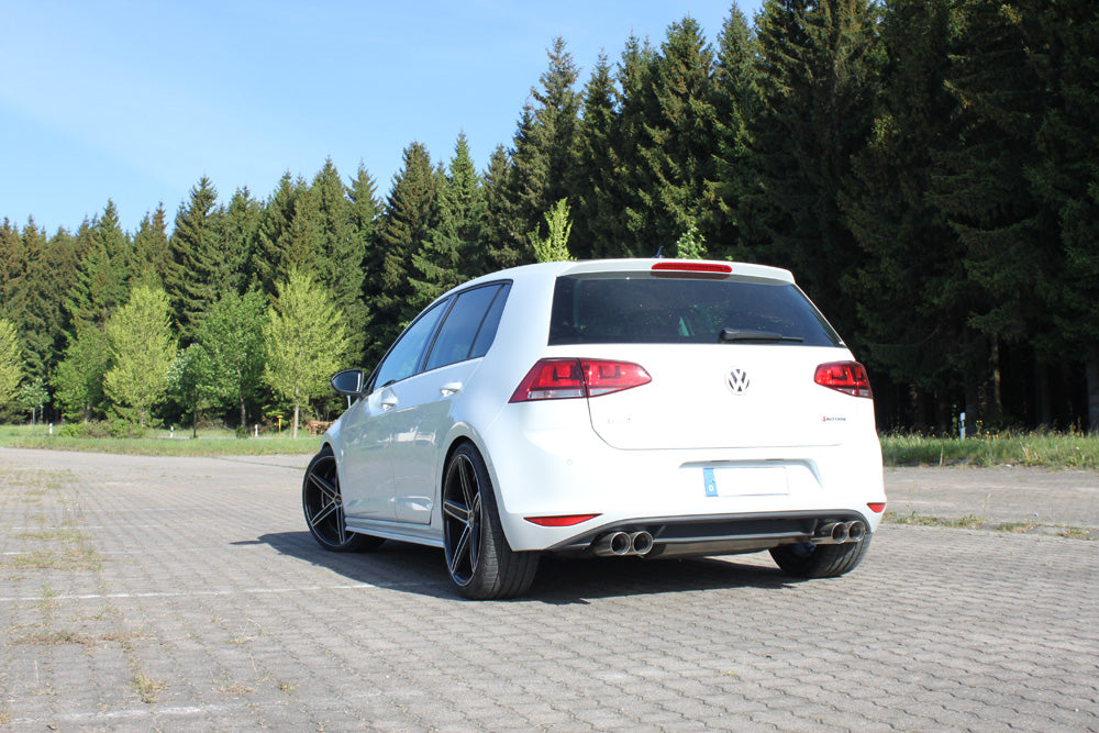 FOX VW Golf VII 4-Motion Endschalldämpfer quer Ausgang rechts/links - 2x80 Typ 25 rechts/links