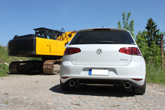 FOX VW Golf VII 4-Motion Endschalldämpfer quer Ausgang rechts/links - 1x100 Typ 16 rechts/links