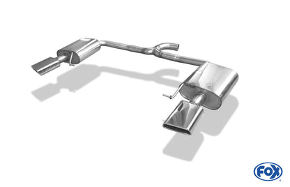 FOX VW Golf VII Variant 4-Motion Alltrack Endschalldämpfer rechts/links - 145x65 Typ 59 rechts/links