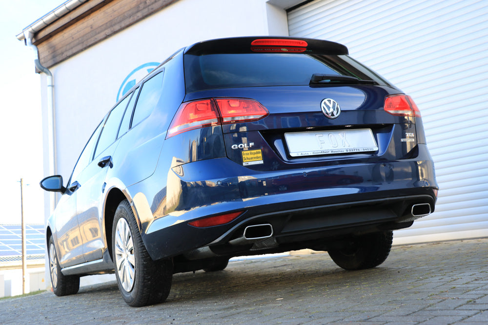 FOX VW Golf VII Variant 4-Motion Endschalldämpfer rechts/links - 145x65 Typ 59 rechts/links