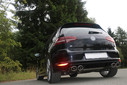 FOX VW Golf VII R - 4-Motion Endschalldämpfer rechts/links - 2x115x85 Typ 44 rechts/links