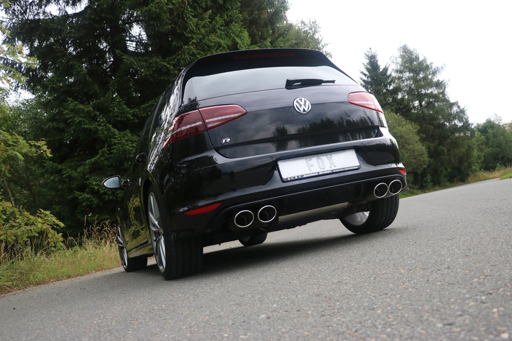 FOX VW Golf VII R - 4-Motion Endschalldämpfer rechts/links - 2x115x85 Typ 44 rechts/links