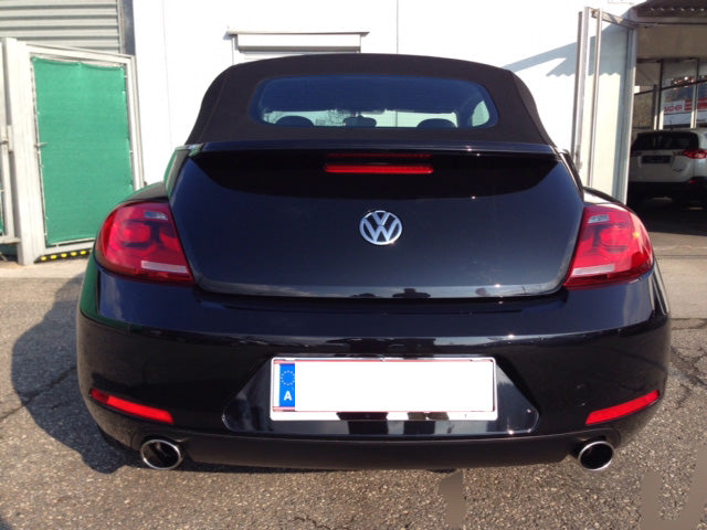 FOX VW Beetle 2,0l - 16 (5C) Coupe & Cabrio Endschalldämpfer Ausgang rechts/links - 115x85 Typ 38 rechts/links