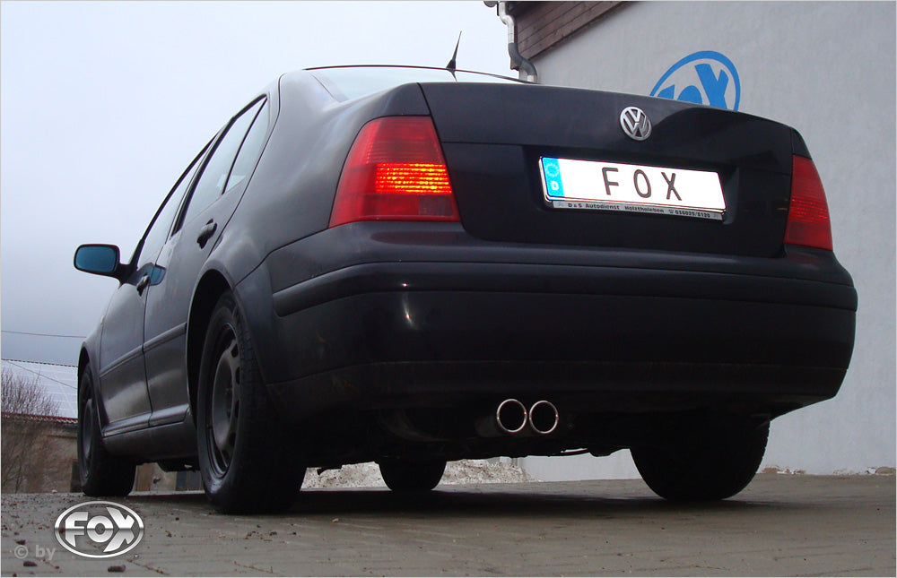 FOX VW Bora 1J/ Bora 1J Variant - 4-Motion Endschalldämpfer - 2x76 Typ 12