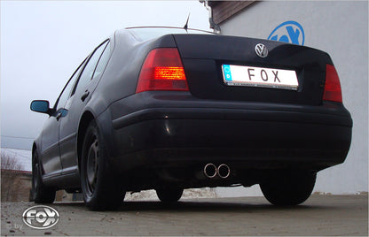 FOX VW Bora 1J/ Bora 1J Variant - 4-Motion Endschalldämpfer - 2x76 Typ 12