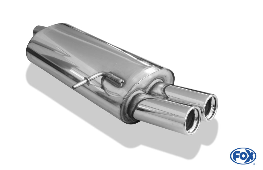 FOX Ford Galaxy WGR Endschalldämpfer zweiflutig - 2x76 Typ 13