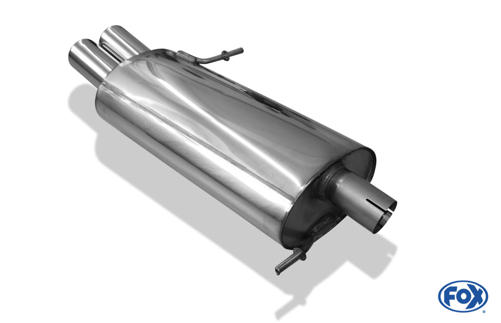FOX Ford Galaxy WGR Endschalldämpfer zweiflutig - 2x76 Typ 13