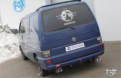 FOX VW Bus T4 Endschalldämpfer rechts/links - 2x80 Typ 13 rechts/links