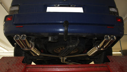 FOX VW Bus T4 Endschalldämpfer rechts/links - 2x80 Typ 13 rechts/links