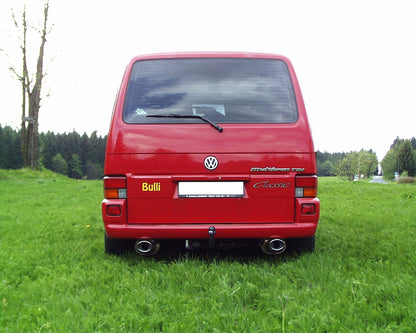 FOX VW Bus T4 Endschalldämpfer rechts/links einflutig - 115x85 Typ 33 rechts/links