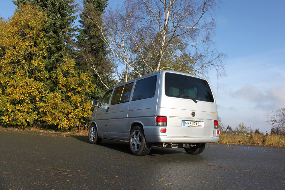 FOX VW T4 - Frontantrieb - Bus/ Transporter/ Multivan/ Caravelle Endschalldämpfer - 160x80 Typ 53