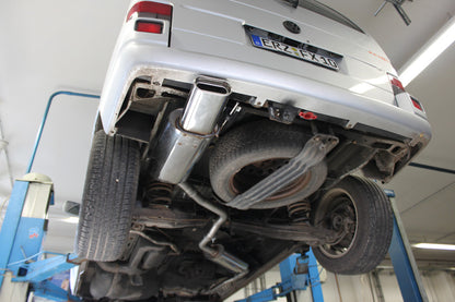 FOX VW T4 - Frontantrieb - Bus/ Transporter/ Multivan/ Caravelle Endschalldämpfer - 160x80 Typ 53