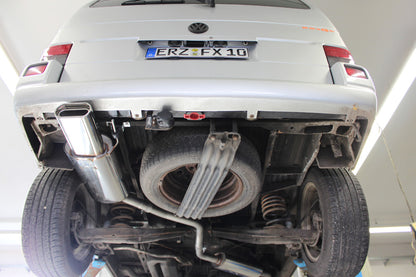 FOX VW T4 - Frontantrieb - Bus/ Transporter/ Multivan/ Caravelle Endschalldämpfer - 160x80 Typ 53