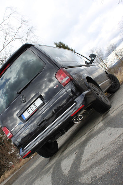 FOX VW Bus T5/T6 4MOTION Endschalldämpfer - 2x88x74 Typ 33