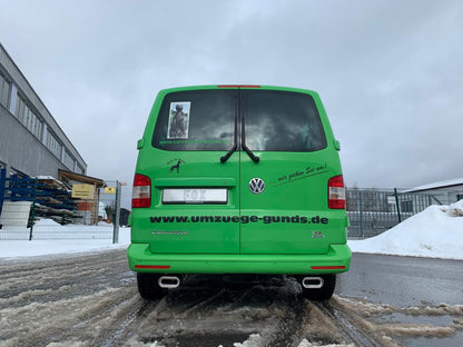 FOX VW Bus T5/ T6 4motion Endschalldämpfer Ausgang rechts/links - 160x80 Typ 53 rechts/links