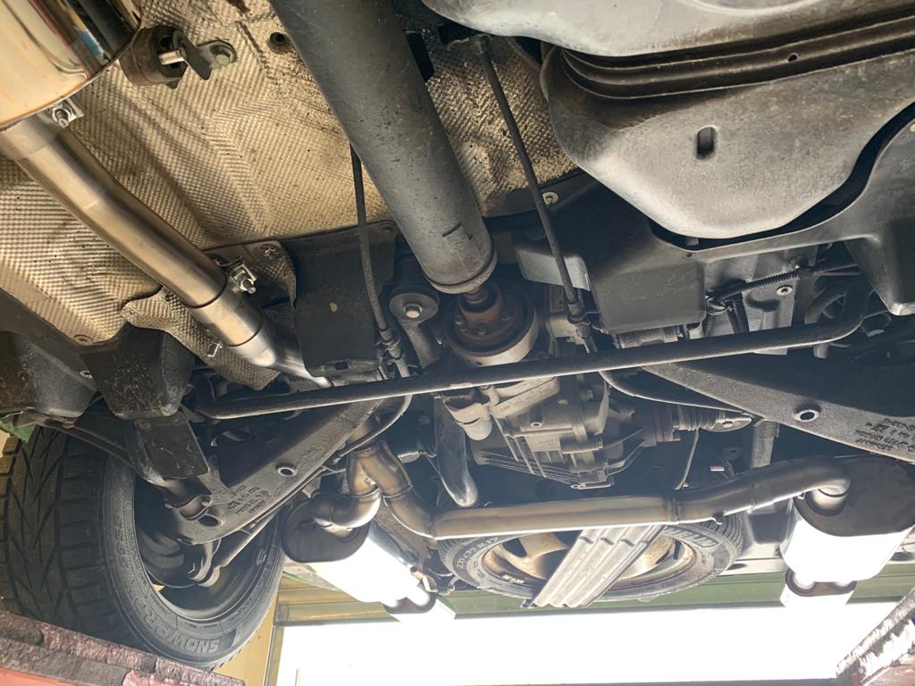 FOX VW Bus T5/ T6 4motion Endschalldämpfer Ausgang rechts/links - 160x80 Typ 53 rechts/links