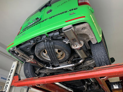 FOX VW Bus T5/ T6 4motion Endschalldämpfer Ausgang rechts/links - 160x80 Typ 53 rechts/links