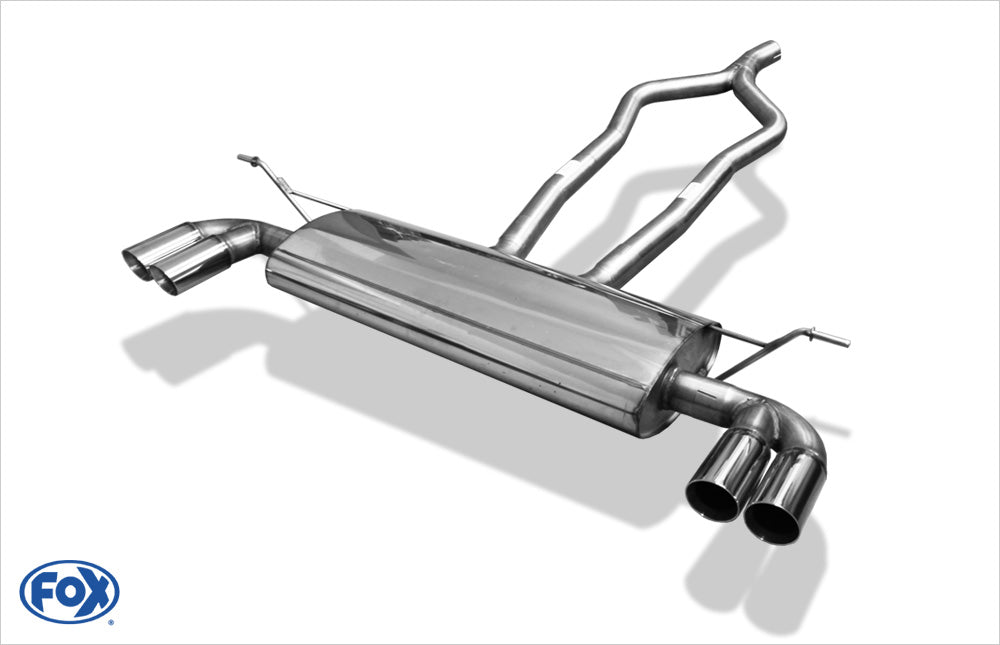 FOX VW Touareg Typ 7L Endschalldämpfer Ausgang rechts/links - 2x80 Typ 25 rechts/links