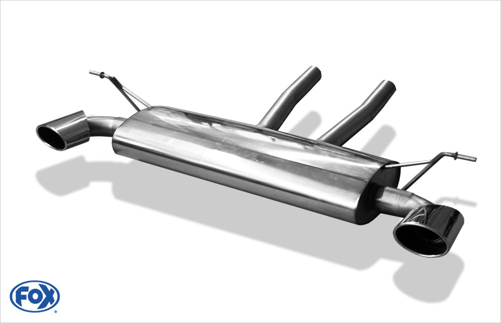 FOX VW Touareg Typ 7L Endschalldämpfer Ausgang rechts/links - 140x90 Typ 32 rechts/links - Rohrdurchmesser: 70mm