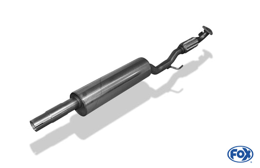 FOX Skoda Fabia 5J + NJ - 1,2l 12V Vorschalldämpfer