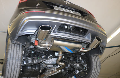 FOX VW Tiguan II Benzin - 4motion Endschalldämpfer Ausgang rechts/links - 160x90 Typ 38 rechts/links