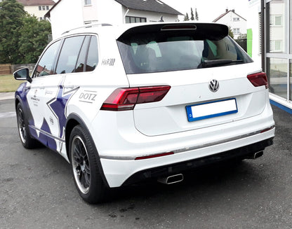 FOX VW Tiguan II Benzin - 4motion Endschalldämpfer Ausgang rechts/links - 145x65 Typ 59 rechts/links
