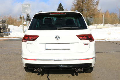 FOX VW Tiguan II Diesel - 4motion Endschalldämpfer quer - 2x80 Typ 25 rechts/links