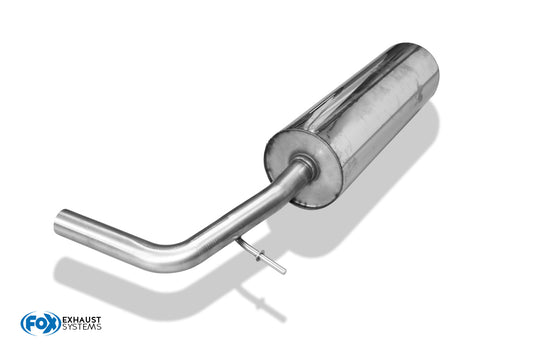 FOX VW UP GTI Endschalldämpfer