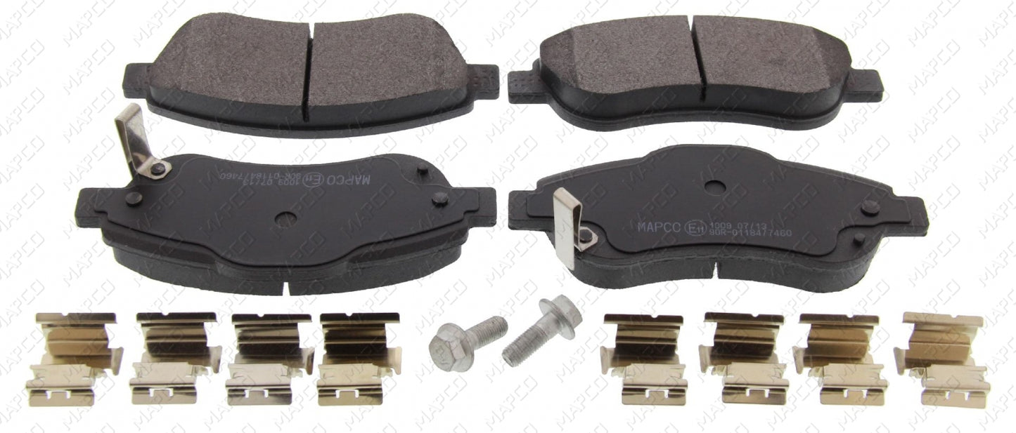 MAPCO Bremsbelagsatz, Scheibenbremse Vorderachse  6926