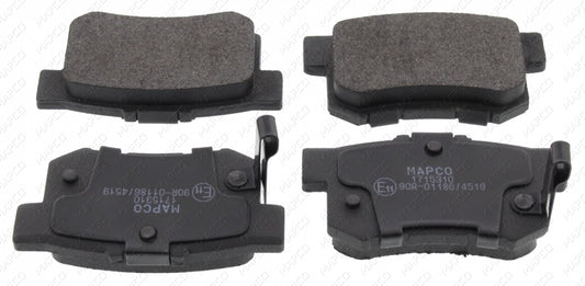 MAPCO Bremsbelagsatz, Scheibenbremse Hinterachse  6529