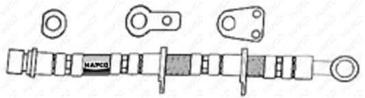 MAPCO Bremsschlauch Vorderachse rechts  3357