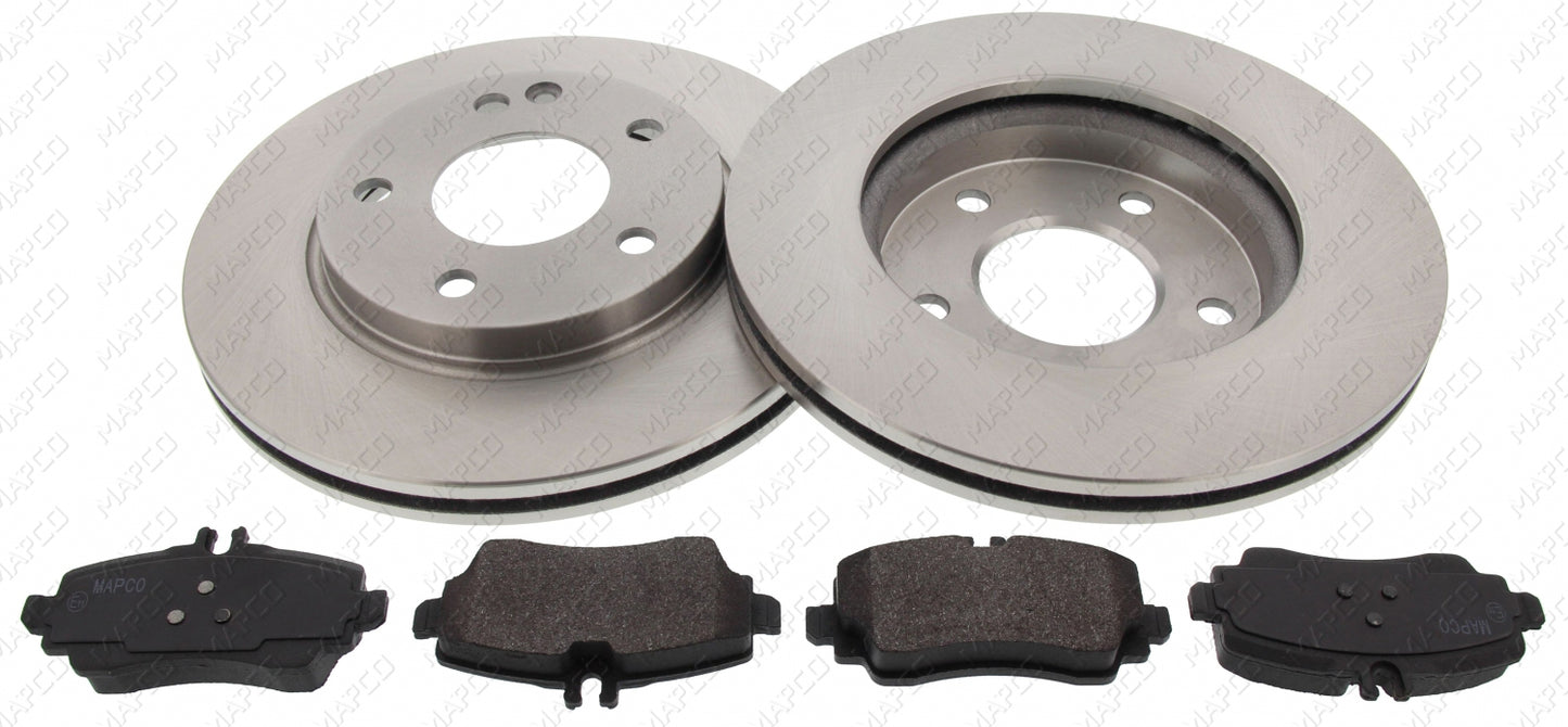 MAPCO Bremsensatz, Scheibenbremse Vorderachse  Satz  47802